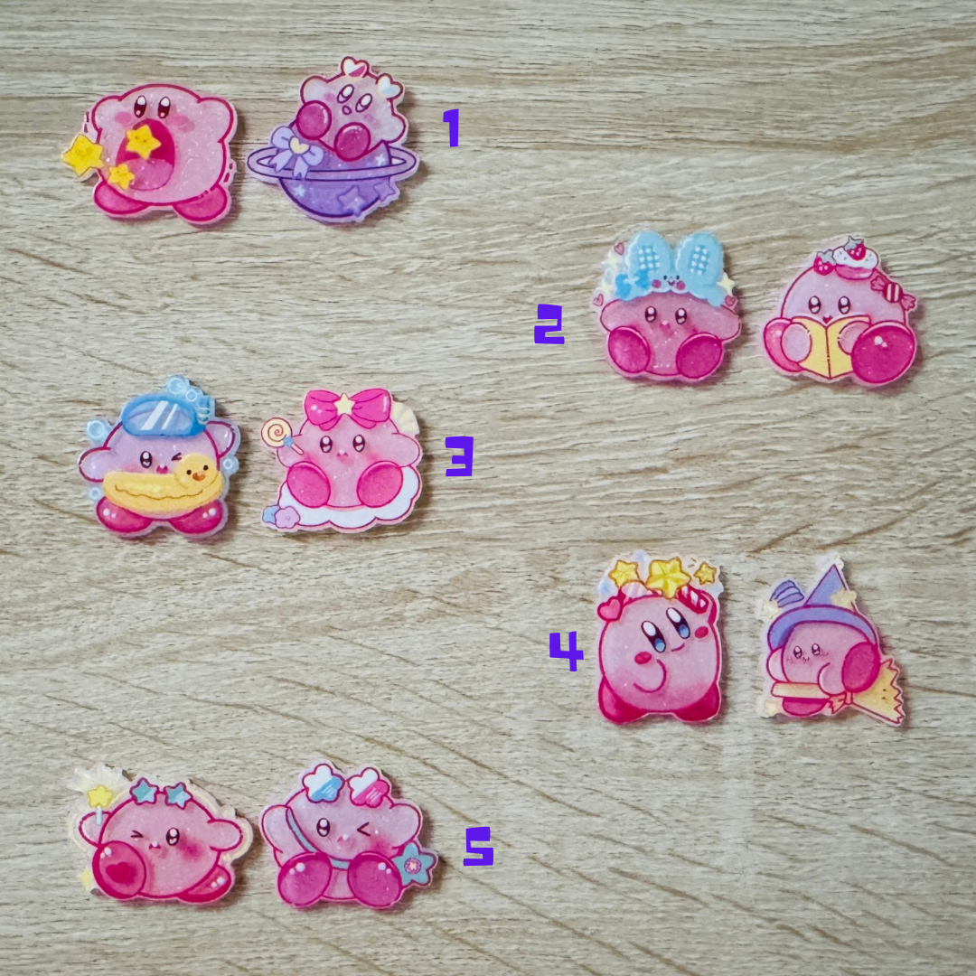 Illustrated Kirby Magnets